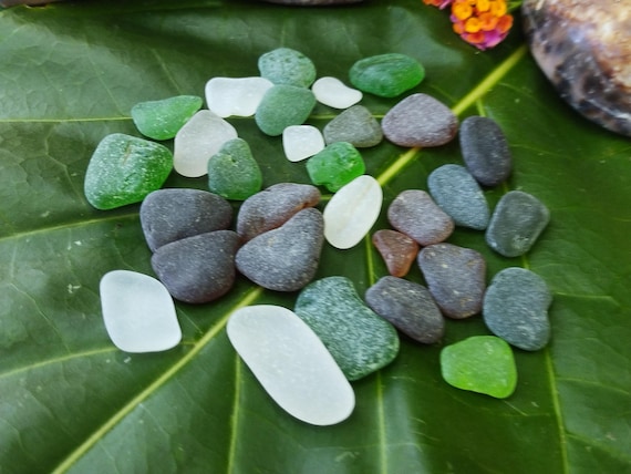 Kauai Seaglass Blue Seaglass Green Seaglass Kauai Beach Seaglass Beach Sea Glass Jewelry Sea Glass Ocean Sea Glass Rare Seaglass Sea Glass