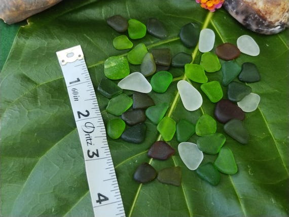 Kauai Seaglass Blue Seaglass Green Seaglass Kauai Beach Seaglass Beach Sea Glass Jewelry Sea Glass Ocean Sea Glass Rare Seaglass Sea Glass