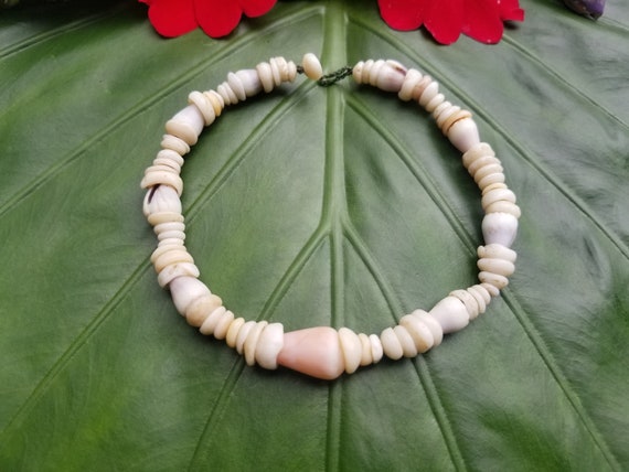 Puka Shell Anklet Hawaiian Puka Shell Jewelry Cone Shell Anklet Seashell Jewelry Eco Friendly Puka Shells Beach Anklet Rare Shells Anklet