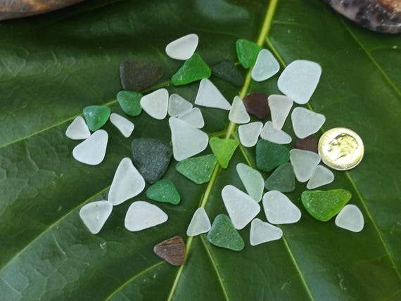 Kauai Triangle Seaglass Green Seaglass Kauai Beach Seaglass Beach Sea Glass Jewelry Sea Glass Ocean Sea Glass Rare Seaglass Sea Glass