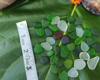 Kauai Seaglass Blue Seaglass Green Seaglass Kauai Beach Seaglass Beach Sea Glass Jewelry Sea Glass Ocean Sea Glass Rare Seaglass Sea Glass