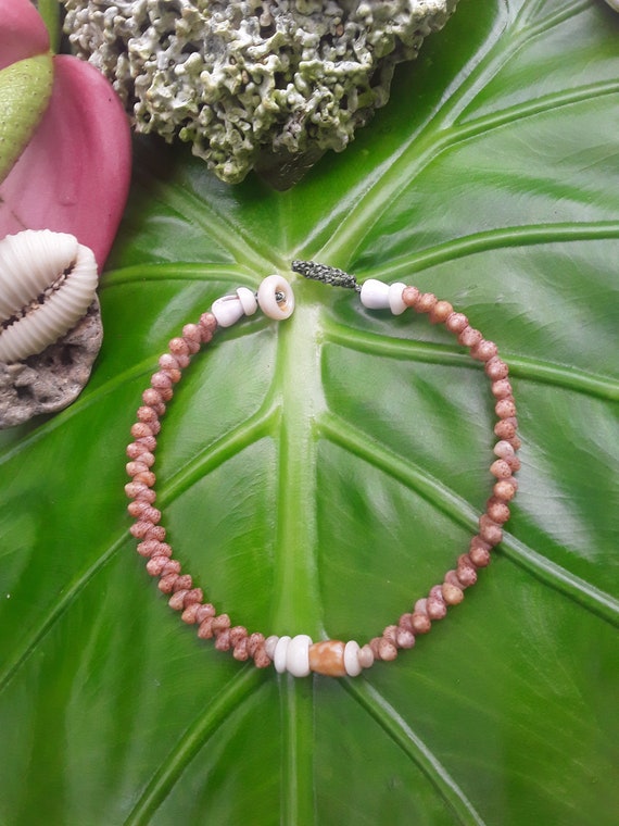 Shell Bracelet Kauai Kahelelani Shell Bracelet Eco Friendly Jewelry Natural Kauai Art Hawaii Shell Jewelry Shells Kahelelani Shell Jewelry