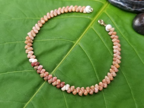 Kahelelani Shell Anklet Kahelelani Shells Beach Anklet Hawaii Shell Anklet Shell Jewelry Hawaii Kahelelani Shell Niihau Shell Kauai Shell