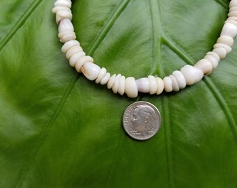 Puka Shell Anklet Hawaiian Puka Shell Jewelry - Cone Shell Anklet - Seashell Jewelry- Eco Friendly - Puka Shells - Beach Anklet Rare Shells