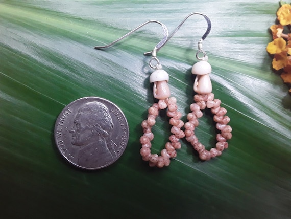 Kahelelani Shell Earrings - Niihau Shell Earrings - Hawaii Shell Jewelry - Kauai - Eco Friendly Collected Kauai Shells - Island Jewelry