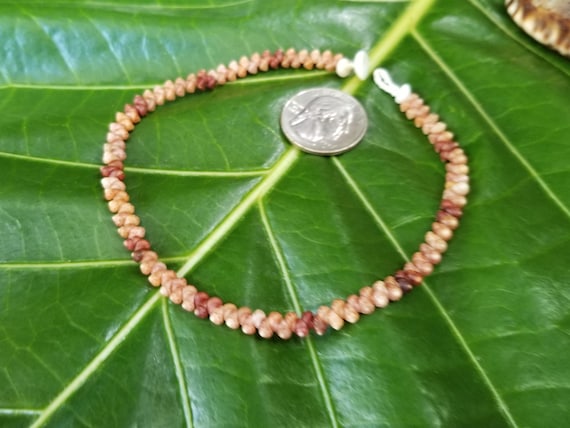 Kahelelani Shell Anklet Kahelelani Shells Beach Anklet Hawaii Shell Anklet Shell Jewelry Hawaii Kahelelani Shell Niihau Shell Kauai Shell