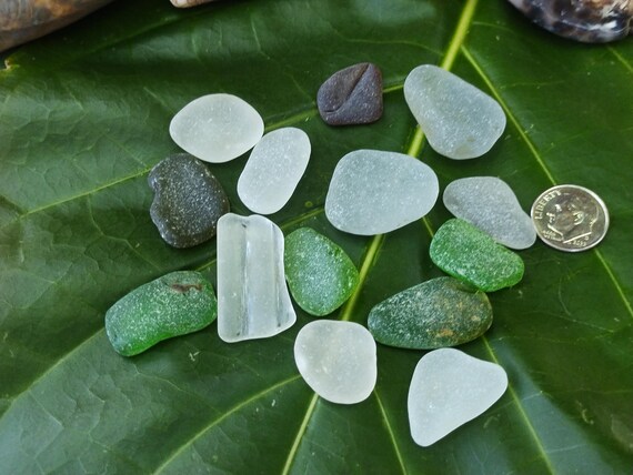 Kauai Seaglass Blue Seaglass Green Seaglass Kauai Beach Seaglass Beach Sea Glass Jewelry Sea Glass Ocean Sea Glass Rare Seaglass Sea Glass
