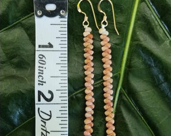 Kahelelani Shell Earrings: 14kt Gold Filled, Hawaiian Shell Jewelry, Kauai  Island Jewelry, Beach Earrings