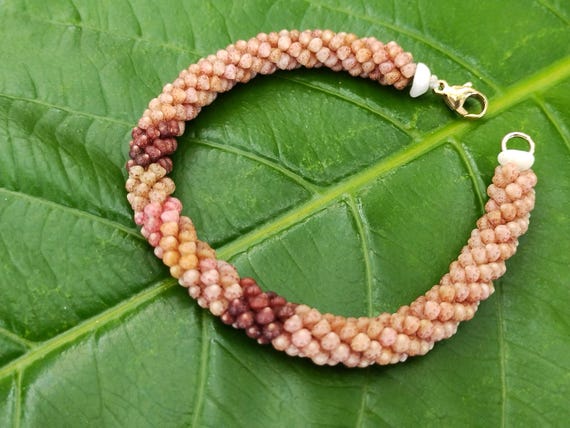 Kahelelani Shell Bracelet - Kauai Beach Jewelry Kauai Shells Rare Kauai Made Hawaiian Style-Eco Freindly Gathered Shell Jewelry Rare Shells