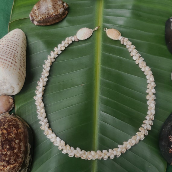ニイハウシェル　ネックレス シェルチョーカー シェルネックレス ニイハウシェル ハワイアンシェル