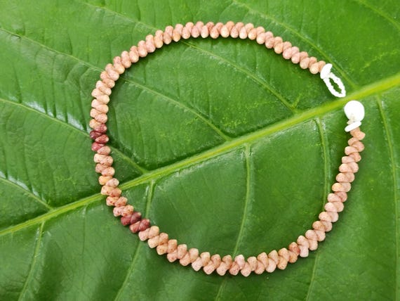 Kahelelani Shell Anklet: Kahelelani Shells, Puka Shells, 50lb nylon String, Rare Hawaiian Shells, Kauai Hawaii Beach Jewelry, Beach Anklet