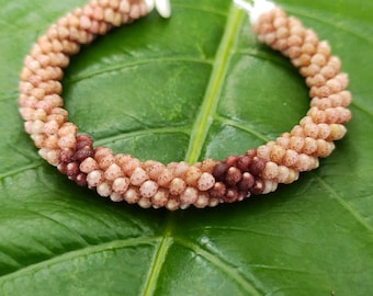 Kahelelani Shell Bracelet: Rare Kauai Shells, Hawaiian Jewelry, Kahelelani Rope Bracelet, Niihau Shell Bracelet, Hawaiian Seashell Bracelet