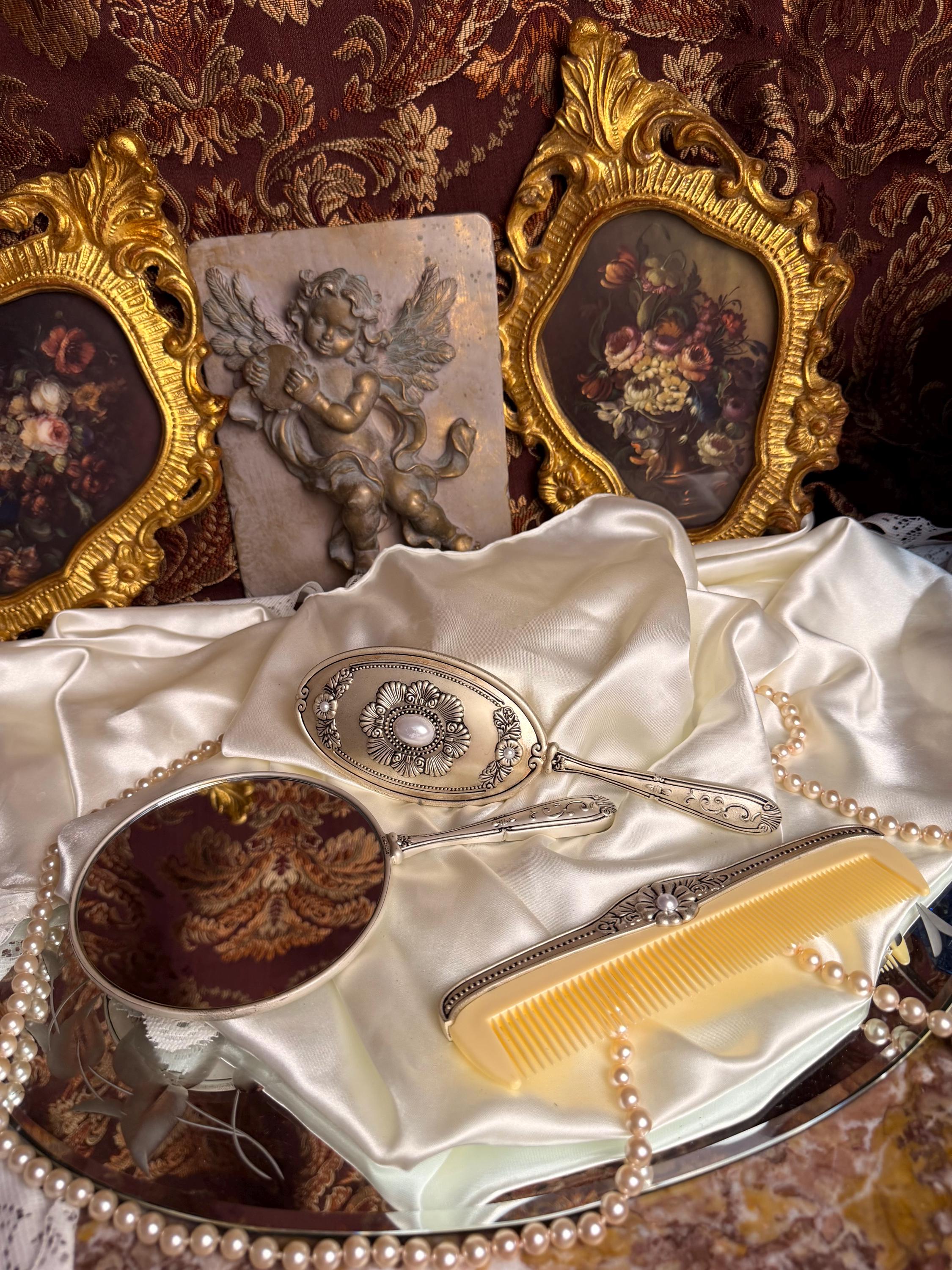 Vassoio Portagioielli Con Specchio Godinger – Glam Vanity, 20x20 Cm - 3