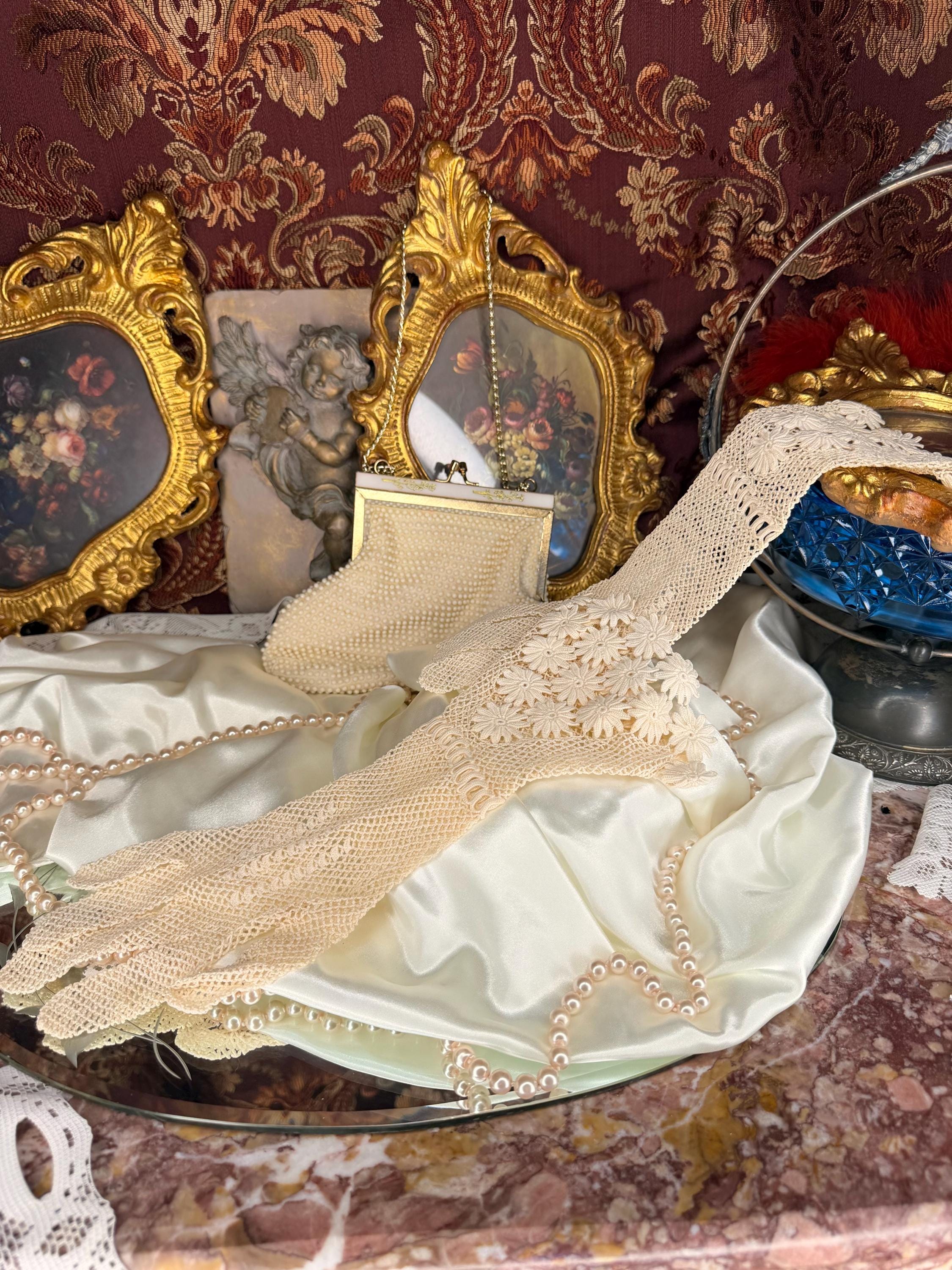 Antique victorian lace glove - Etsy 日本