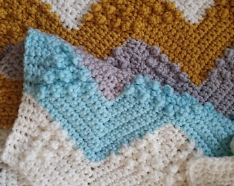 Crochet Blanket Pattern - PDF Crochet Pattern - Crochet Pattern - Crochet Baby Blanket Pattern