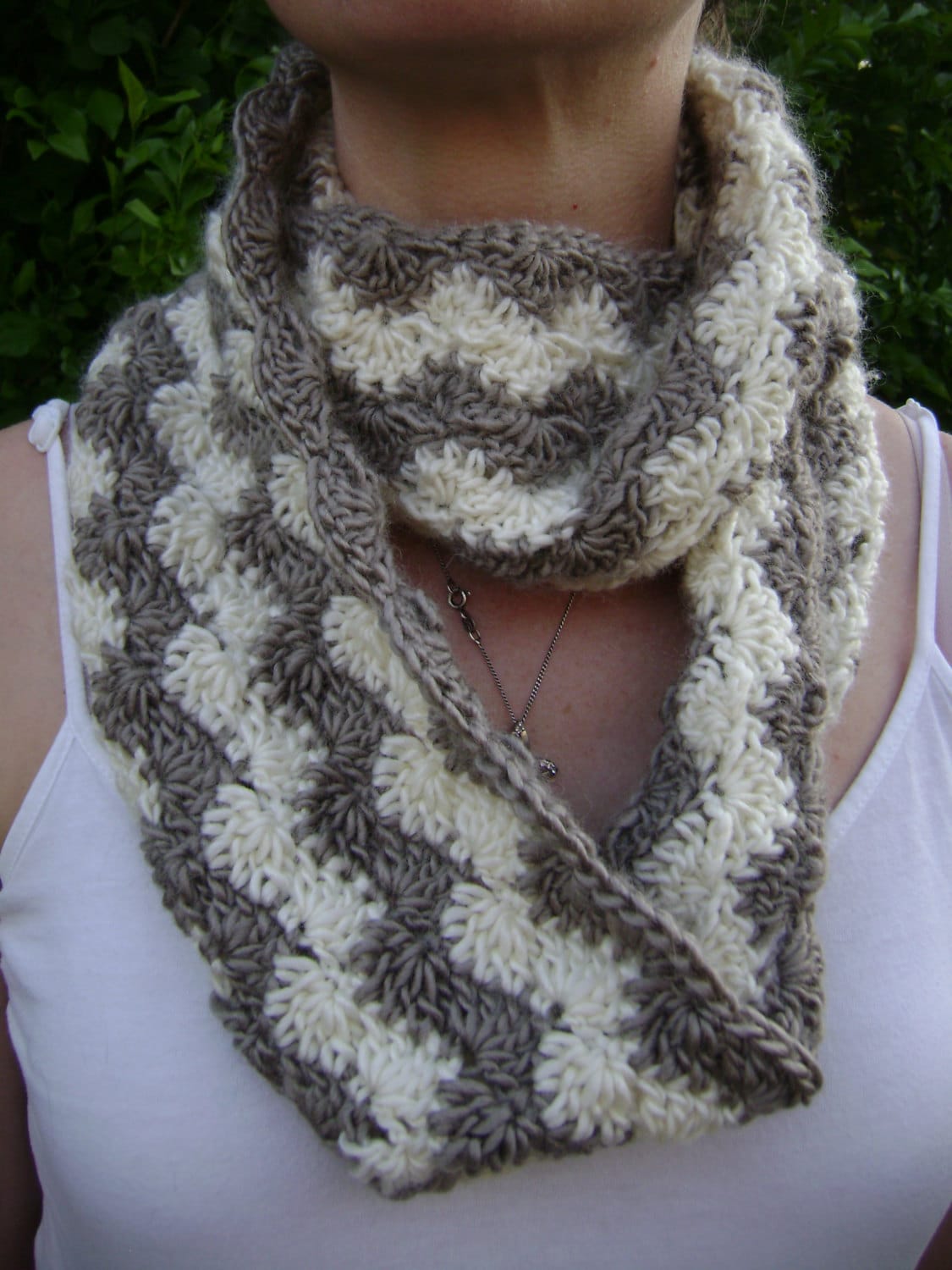 Crochet Pattern Crochet Cowl Shell Ripple PDF Pattern - Etsy