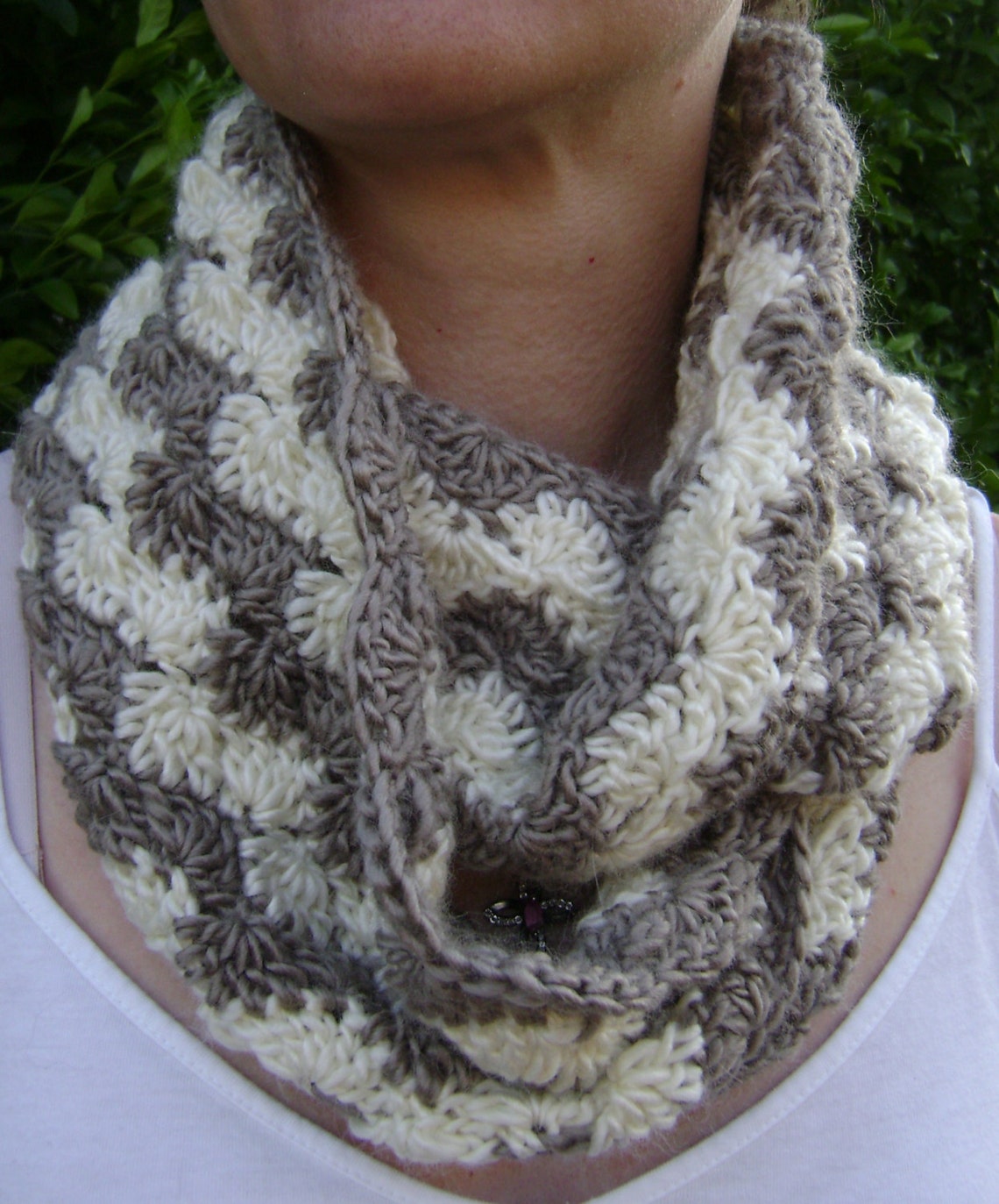 Crochet Pattern - Crochet Cowl - Shell Ripple - PDF Pattern - Etsy