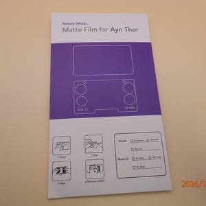Ayn Thor Matte protective 9H film | Anti-Glare & Smudge-Free image 5