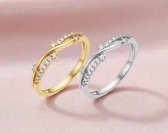 Customized Diamonds Wedding Pure Gold 9k Ring (Yellow) Engagement Pretty Ring