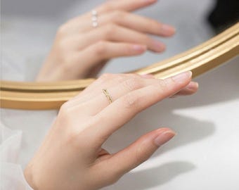 Customized Diamonds Wedding Pure Gold 9k Ring (Yellow) Engagement Pretty Ring