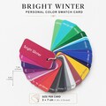 Seasonal Colour Analysis Swatch Card | Capsule Wardrobe Styling Tool | Personal Color Palette Guide | Shopping Color Chart Gift product logo