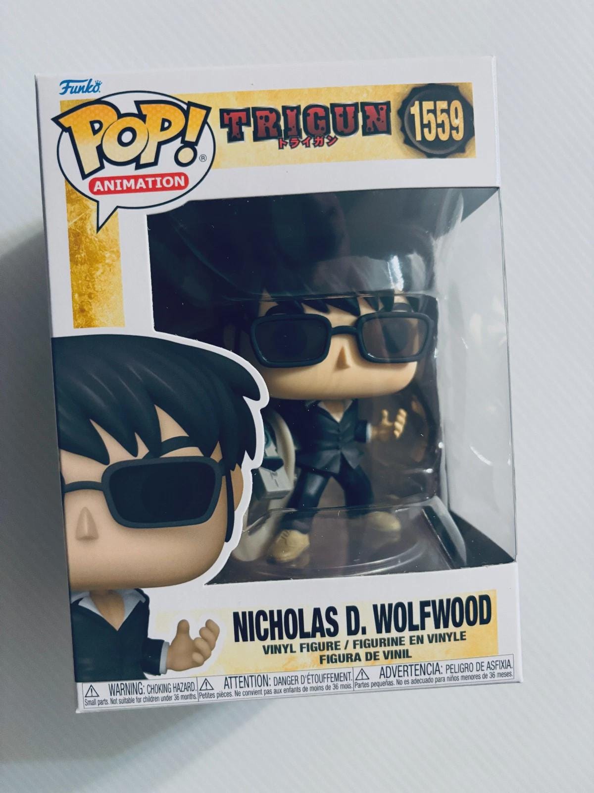 Funko POP! - Trigun #1559 - Nicholas D. Wolfwood - Sealed - Etsy