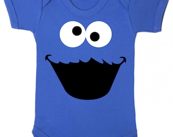 cookie monster baby grow
