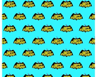 batman wrapping paper