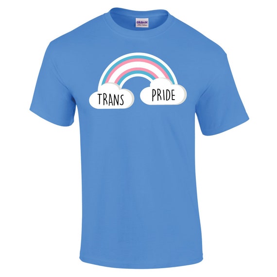 Trans Pride Cloud T-shirt | Etsy Australia