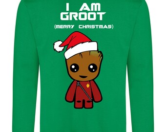 baby groot christmas jumper