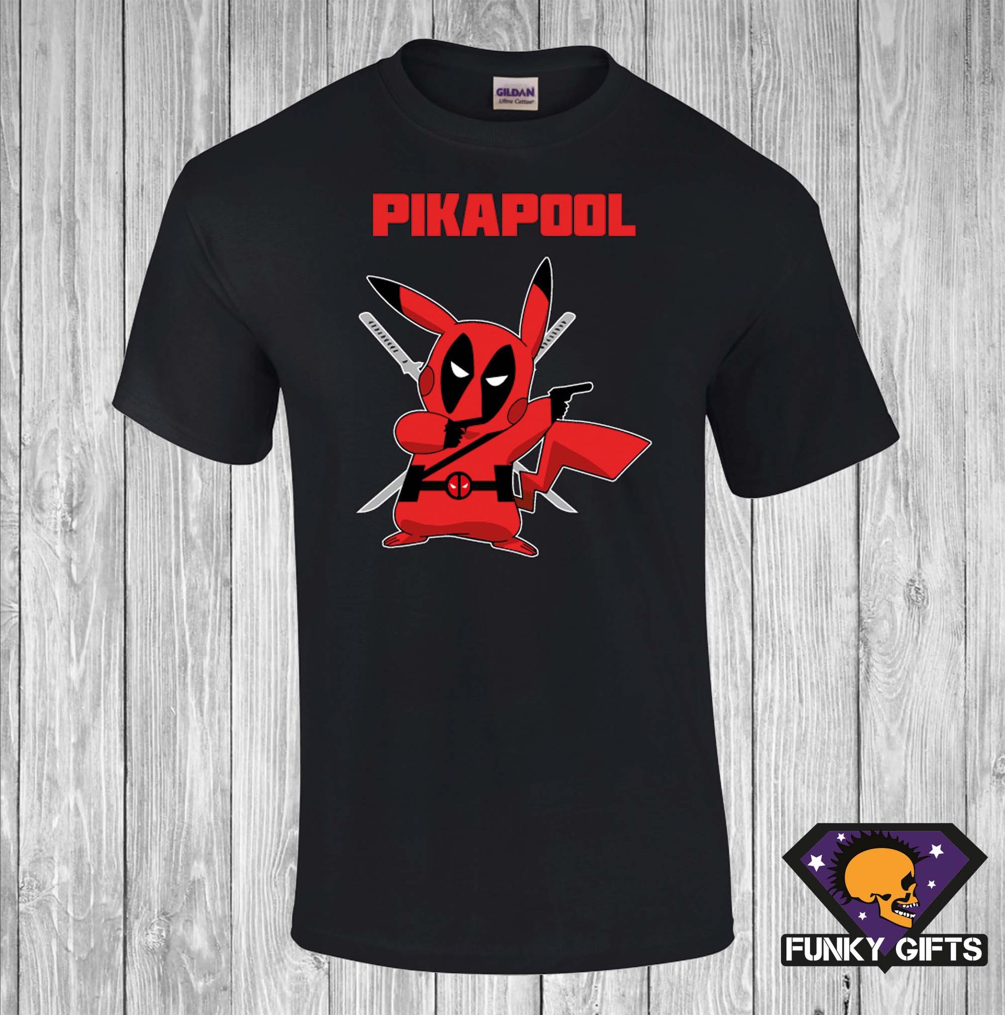 Pikapool Adults T shirt Etsy UK