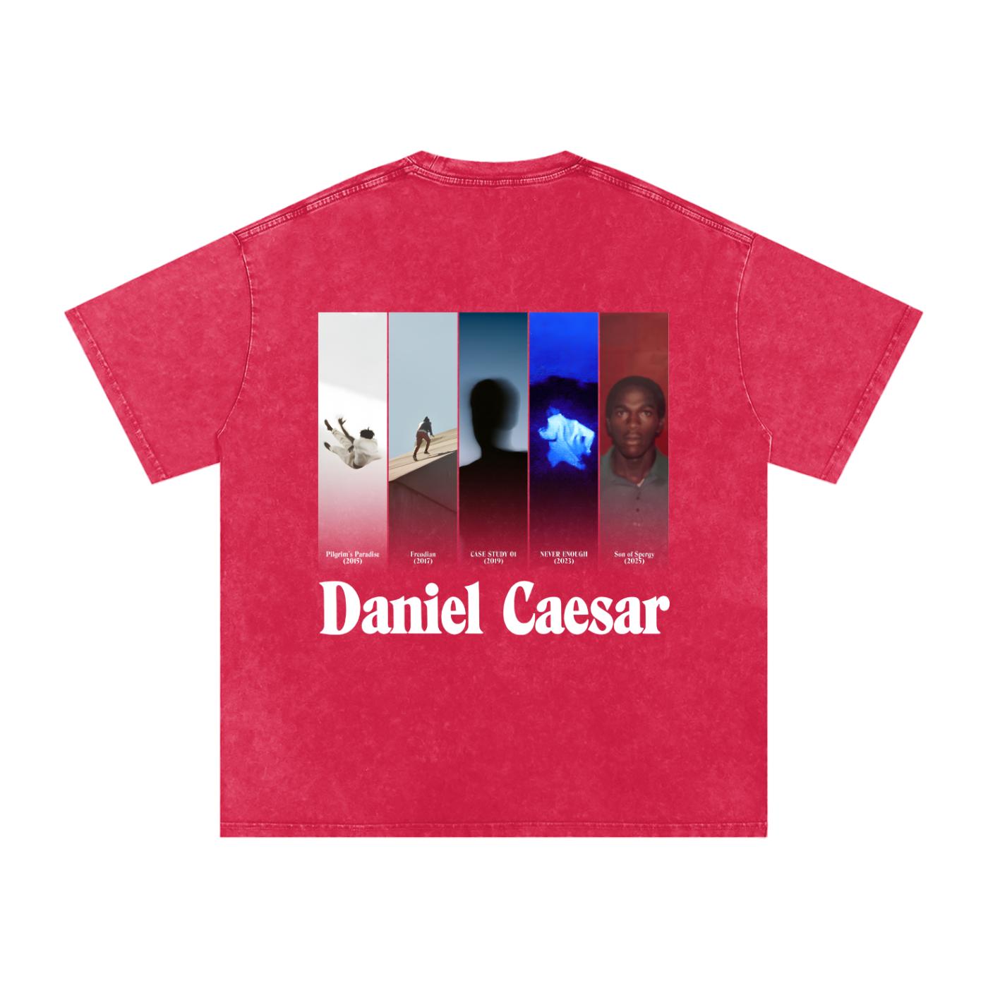 daniel caesar tee music ダニエルシーザー Daniel Caesar Frayed T-shirt, Caesar Music Shirt, Never Enough
