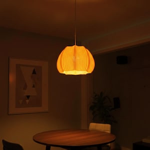 Hanging Lamp — Plug-In Pendant Light, Sculptural Shade | MARISA by Lunfardo