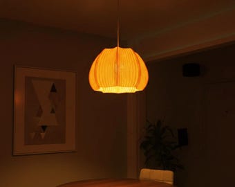 Hanging Lamp — Plug-In Pendant Light, Sculptural Shade | MARISA by Lunfardo