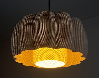 Pendant Lamp — Sculptural Pumpkin Hanging Light | ARA by Lunfardo