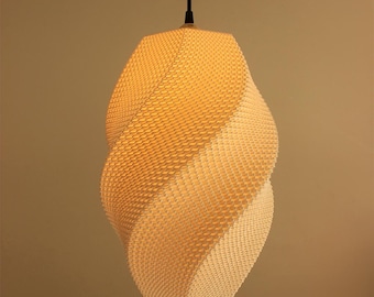 Hanging Lamp — Spiral Mesh Pendant Light | JOSEFINA by Lunfardo