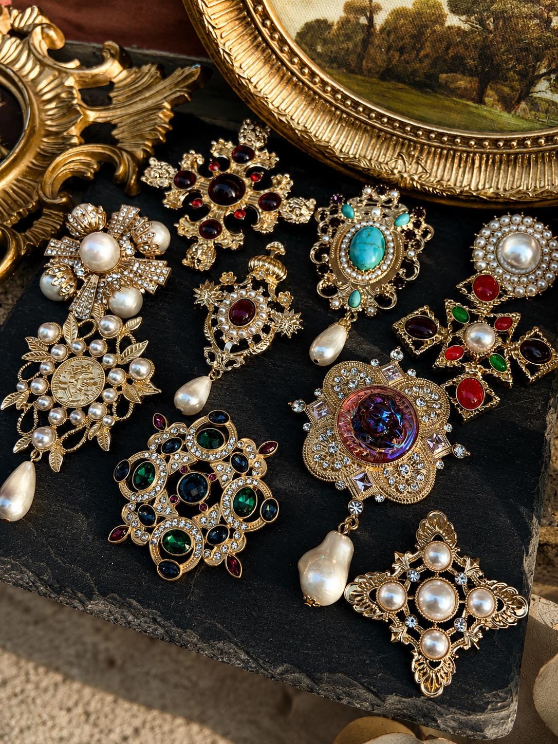 ビンテージジュエリーセット Vintage jewelry lot - Etsy 日本