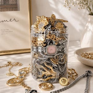 Thrifted jewelry mystery box - Etsy 日本