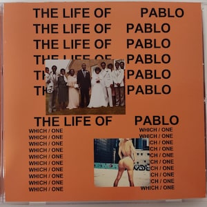 Kanye West - The Life of Pablo CD / Audio sin pérdidas de 16 bits y 44,1 kHz / Leer descripción