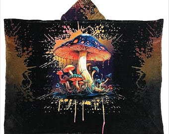 Tragbare Decke, Kapuze, Soft-Touch mit Taschen