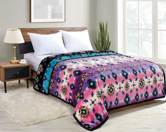 Südwesten Azteken Camping Decke - Wendedecke Warme Reise werfen Wohn Dekor Decken