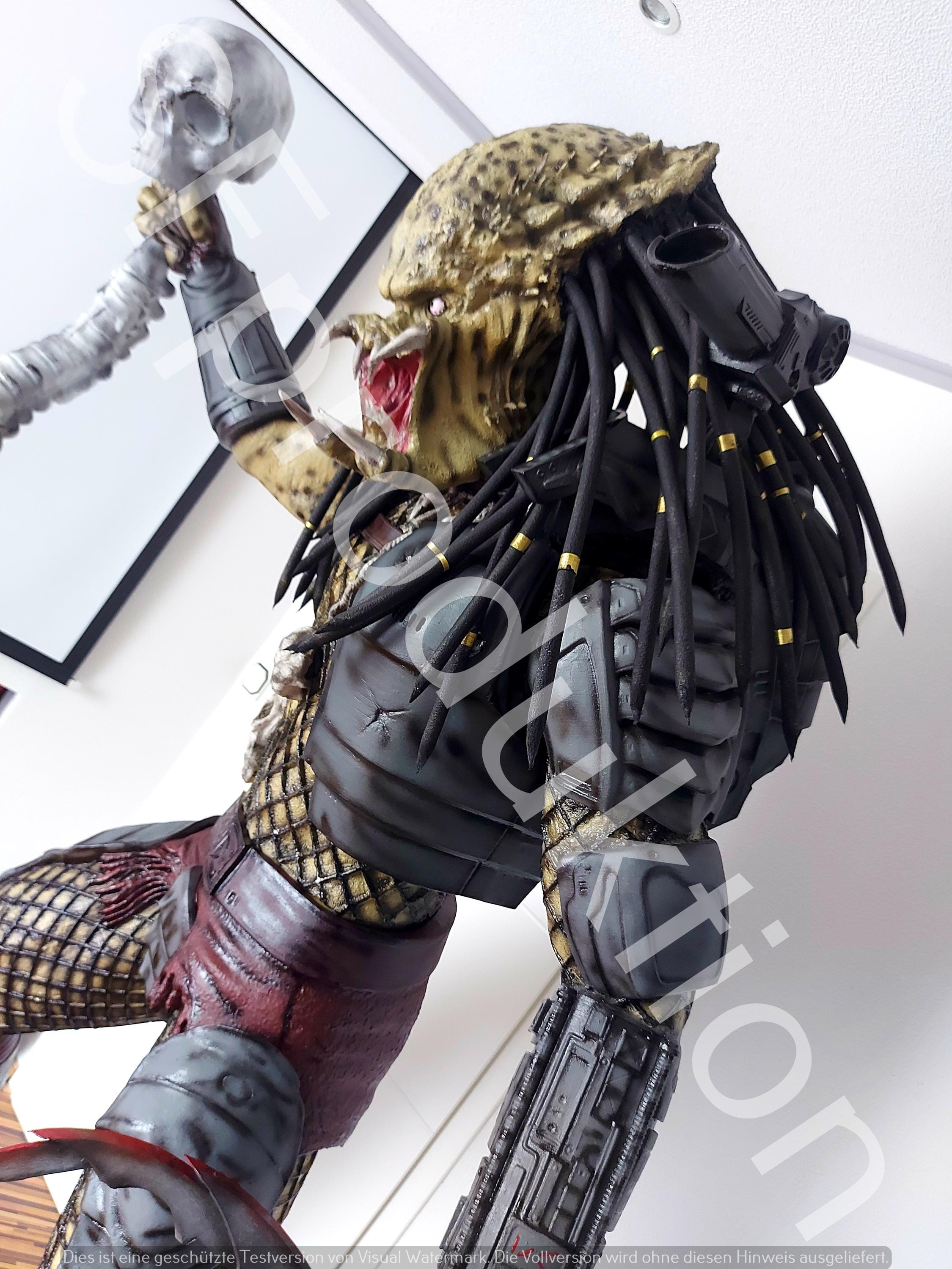 Predator 2m Figure Replica / Lifesize Kit // Replica // Bust // Display ...