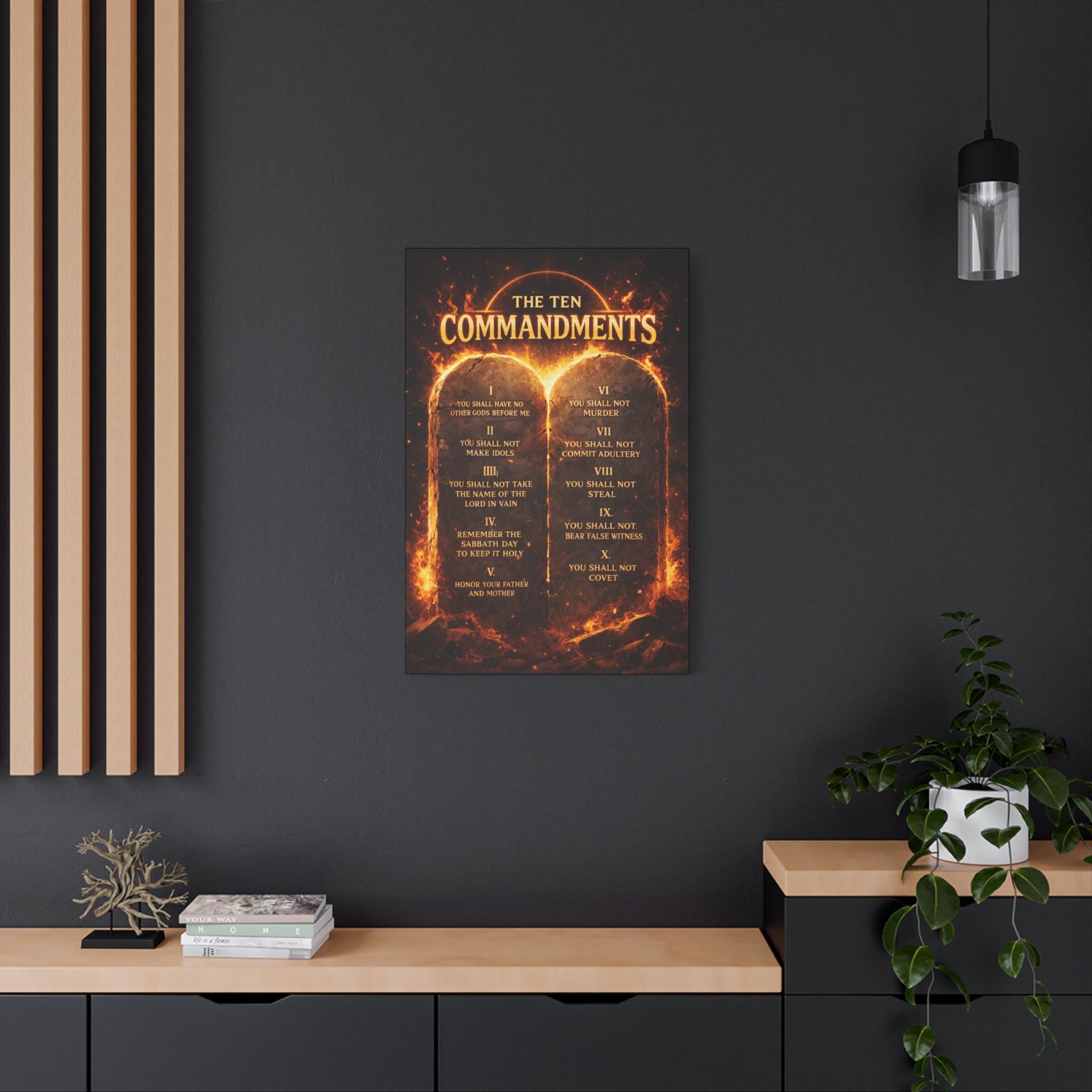 Ten Commandments Art - Etsy