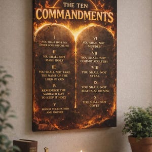 Ten Commandments Art