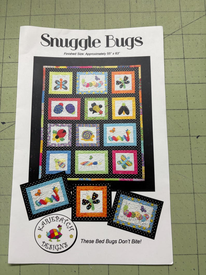Snuggle Bugs Quilt Pattern - Etsy