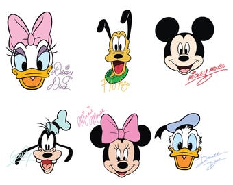 Mouse and Friends SVG Bundle, Mouse and Friends Svg Png Cricut, Bundle Mouse Svg Png