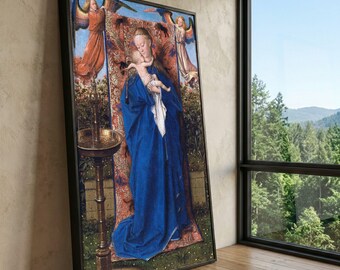 聖母マリア – ゲントの祭壇画 – ヤン・ファン・エイク – 中世
