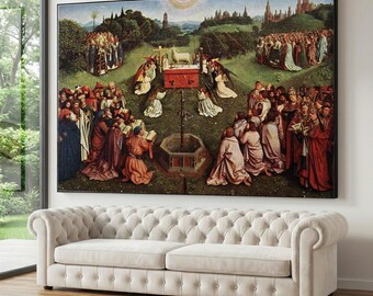 聖母マリア – ゲントの祭壇画 – ヤン・ファン・エイク – 中世