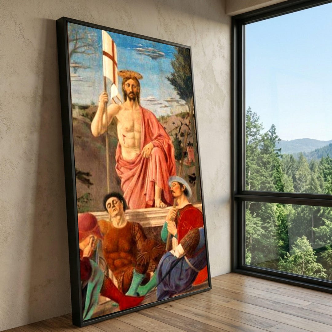 Resurrection of Christ Canvas Art, Piero Della Francesca Painting ...