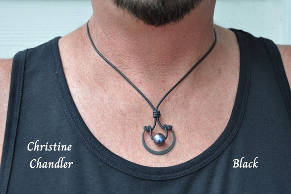 Etsy leather necklace best sale